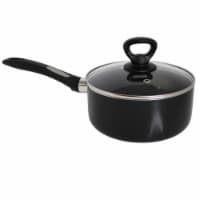 Mirro Get A Grip Nonstick Covered Saucepan - Black