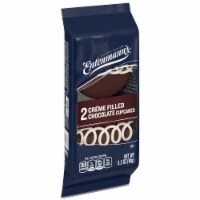 Entenmann's® Creme Filled Chocolate Cupcakes Perspective: Main