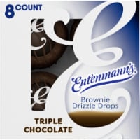 Entenmann's Drizzle Drops Triple Chocolate Brownies Perspective: Main