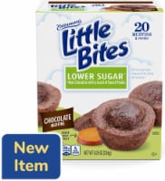 Entenmann's Little Bites Lower Sugar Chocolate Mini Muffins Pouches Perspective: Main