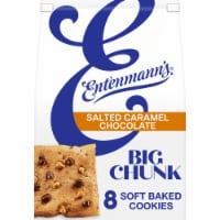 Entenmann's Big Chunk Salted Caramel Chocolate Baked Cookies Perspective: Main