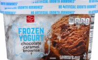 Harris Teeter™ Chocolate Caramel Brownie Frozen Yogurt