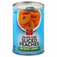 Harris Teeter® Sliced Yellow Cling Peaches in 100% Juice
