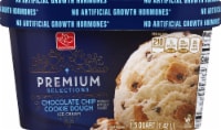 Harris Teeter Premium Selections Chocolate Chip Cookie Dough Ice Cream