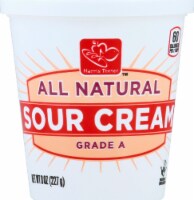 Harris Teeter™ All Natural Grade A Sour Cream - 8 Ounces Perspective: Main
