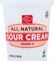 Harris Teeter™ All Natural Grade A Sour Cream - 16 Ounces Perspective: Main