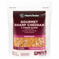 Harris Teeter­™ Gourmet Sharp Cheddar Blend Shredded Cheese Perspective: Main