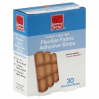 Harris Teeter® Flexible Fabric Assorted Sizes Adhesive Strips