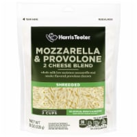 Harris Teeter Shredded Mozzarella & Provolone 2 Cheese Blend Perspective: Main