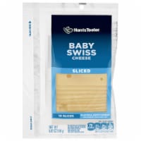 Harris Teeter™ Sliced Baby Swiss Cheese - 6.67 Ounces