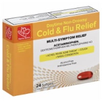 Harris Teeter™ Daytime Non-Drowsy Cold & Flu Relief Softgels