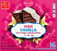 Harris Teeter™ Vanilla Mini Ice Cream Sandwiches