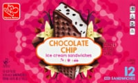 Harris Teeter™ Chocolate Chip Ice Cream Sandwiches