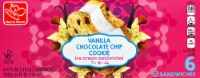 Harris Teeter™ Vanilla Chocolate Chip Cookie Ice Cream Sandwiches