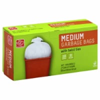 Kroger® Medium 8 Gallon Twist Tie Trash Bags, 20 ct - Kroger