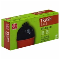 Harris Teeter™ 30 Gallon Flap Tie Trash Bags