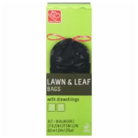 Harris Teeter™ Lemon Scented 13 Gallon Drawstring Kitchen Trash Bags, 40 ct  - Harris Teeter