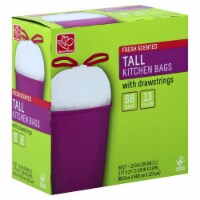 Harris Teeter™ Fresh Scented Tall 13 Gallon Drawstring Kitchen Trash Bags