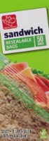 Harris Teeter Resealable Sandwich Bags Perspective: Main