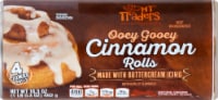 HT Traders™ Ooey Gooey Cinnamon Rolls with Buttercream Icing Perspective: Main
