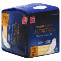 Harris Teeter™ Overnight Ultra Thin Maxi Pad With Wings Perspective: Main