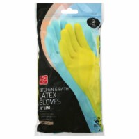 Harris Teeter™ Medium Kitchen & Bath Latex Gloves Perspective: Main