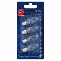 Harris Teeter™ 4-Watt C7 Clear Incandescent Night Light Bulbs