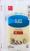 Harris Teeter™ Very Thin Sliced Swiss Cheese 18 Count - 6.84 Ounces