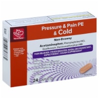 Harris Teeter™ Pressure & Pain PE & Cold Caplets Perspective: Main
