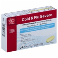 Harris Teeter™ Cool Taste Cold & Flu Severe Acetaminophen Caplets Perspective: Main
