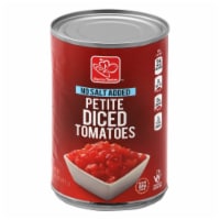 Harris Teeter™ No Salt Added Petite Diced Tomatoes