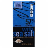 HT Traders™ 57% Cocoa Sea Salt Belgian Dark Chocolate