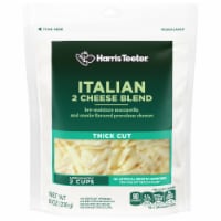 Harris Teeter® Thick Cut 2 Cheese Italian Blend Perspective: Main