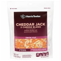 Harris Teeter™ Thick Cut 2 Cheese Blend Cheddar Jack Perspective: Main