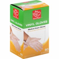 Harris Teeter™ Vinyl Disposable Medical Exam Gloves Perspective: Main