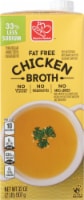 Harris Teeter Less Sodium Fat Free Chicken Broth