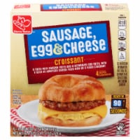 Harris Teeter™ Sausage Egg & Cheese Croissant Sandwiches
