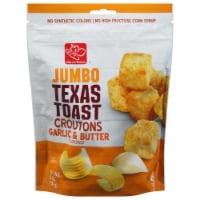Harris Teeter Jumbo Texas Toast Garlic & Butter Flavored Croutons Perspective: Main