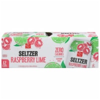 Harris Teeter Raspberry Lime Seltzer Water