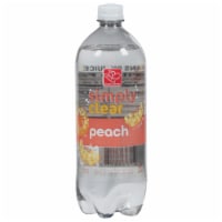 Harris Teeter Simply Clear Peach Drink