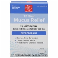 Harris Teeter™ 12-Hour Mucus Relief Medicine 600mg Guaifenesin Perspective: Main