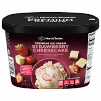 Harris Teeter® Strawberry Cheesecake Ice Cream Tub Perspective: Main
