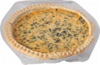 Spinach & Tomato Quiche