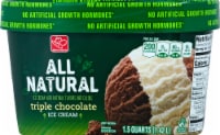 Harris Teeter™ All Natural Triple Chocolate Ice Cream