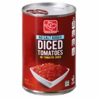 Harris Teeter™ No Salt Added Diced Tomatoes Perspective: Main
