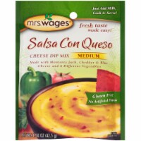 Mrs. Wages® Medium Salsa Con Queso Cheese Dip Mix Perspective: Main