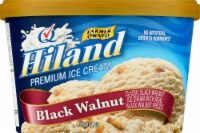 Hiland Dairy Premium Black Walnut Ice Cream Tub Perspective: Main