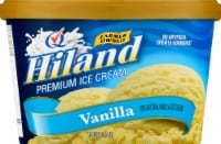 Hiland Premium Vanilla Ice Cream Tub Perspective: Main