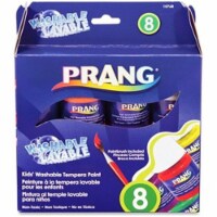 Prang DIX10768 25 ml Washable Tempera Paint Set, Assorted Color - Pack of 8