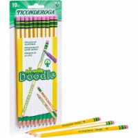 Ticonderoga Doodle Pencils - Yellow Lead - 1 Each